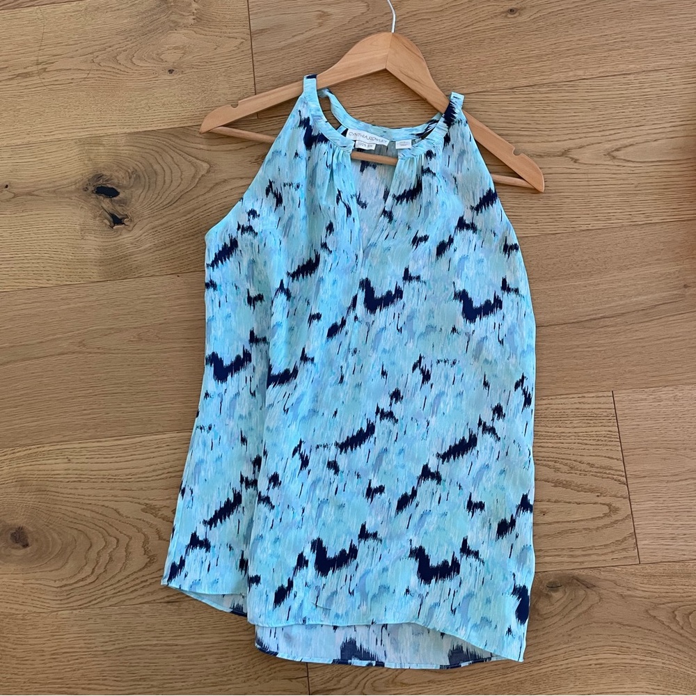 Cynthia Rowley Light Blue Tank (M)